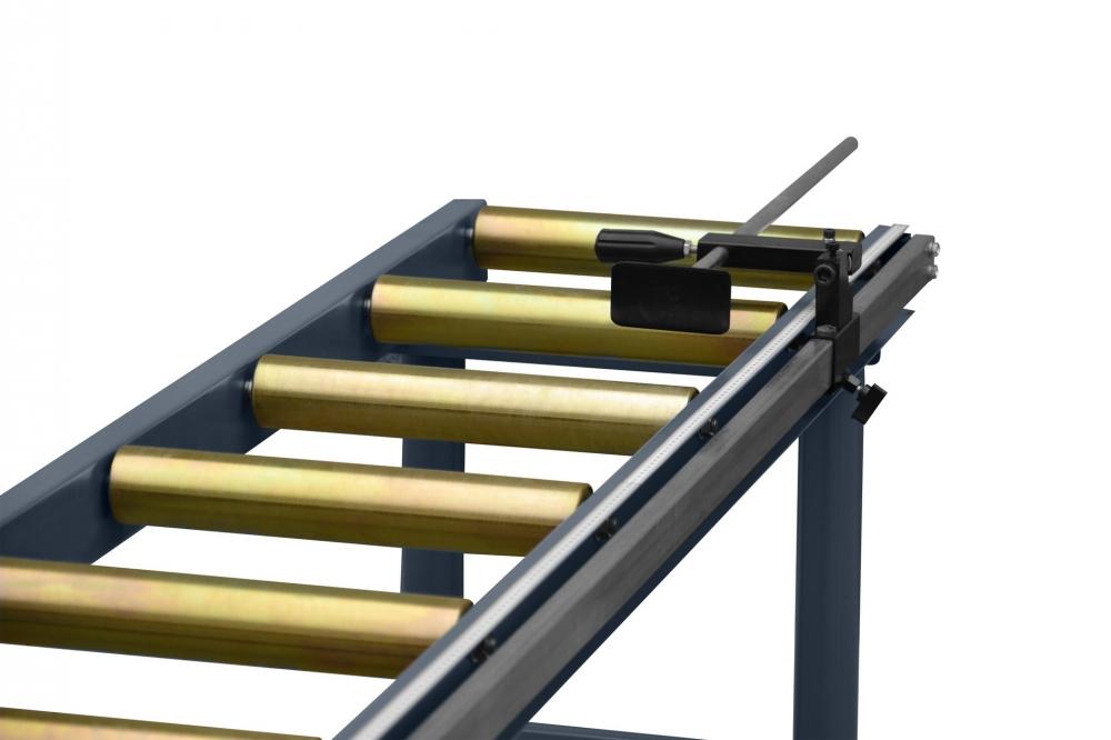 Рольганг с линейкой и упором