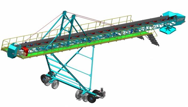 Конвейер-штабелеукладчик