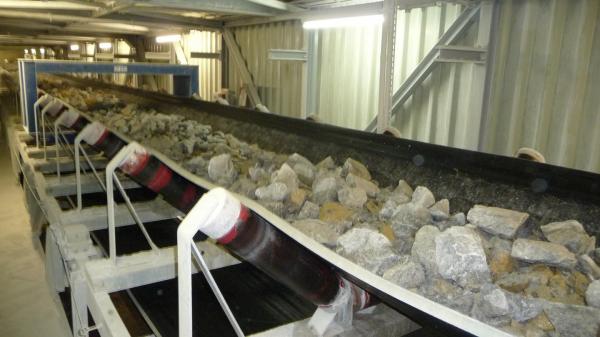 Подземный шахтный транспортер