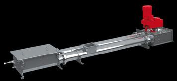 Трубный цепной транспортер