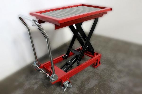 Подъемный стол-рольганг